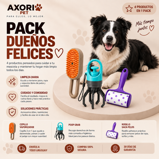 Pack Dueños Felices | ENVIO GRATIS